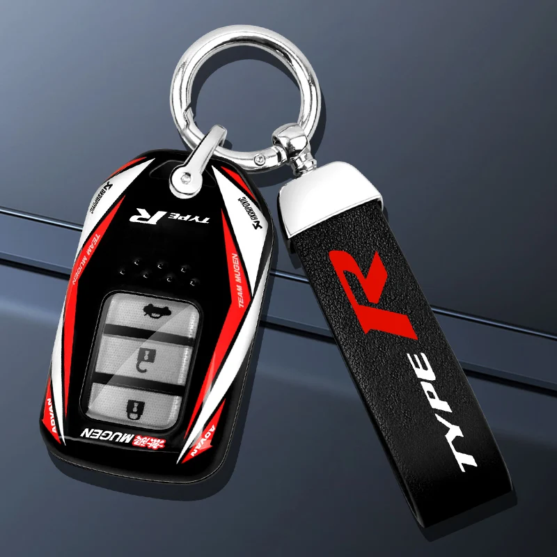 Fashion New ABS+TPU Car Key Cover Case Protect Shell Buckle For Honda Fit Accord CR-V Civic Jade XR-V Crosstour Auto Accessories