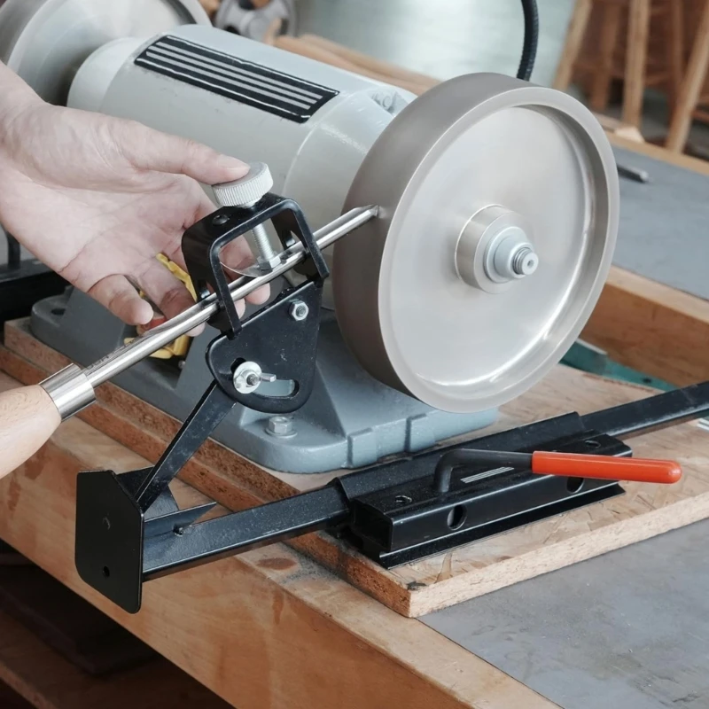 203F Portable Woodworking Cutter Grinding Fixture Chiseled Sharpening Auxiliary
