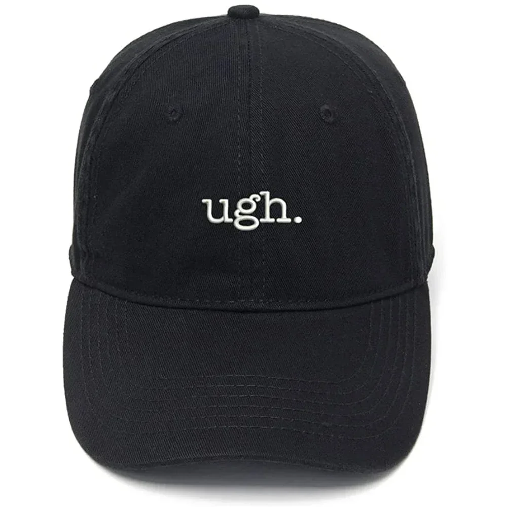 

Lyprerazy Men's Baseball Cap UGH Embroidery Hat Cotton Embroidered Casual Baseball Caps