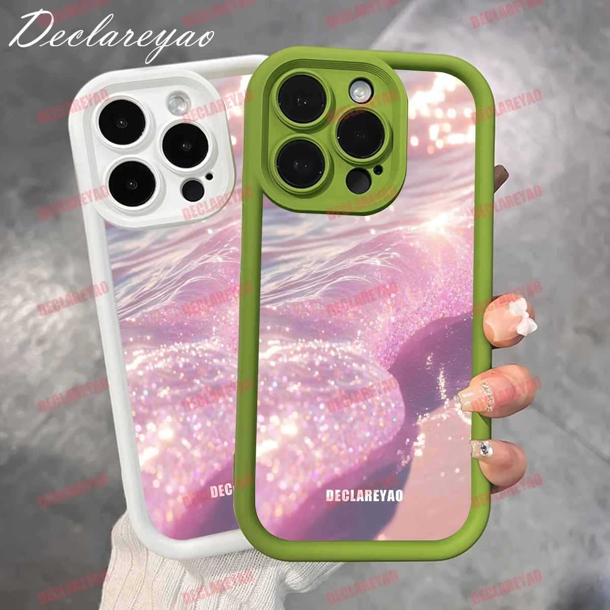 DECLAREYAO Matte Light Slim TPU Soft Coque Untuk Redmi 12 Prime K40S A5 K Speed Note 11T 14R 60 8 13R K60 SE Case Cover Tahan Guncangan