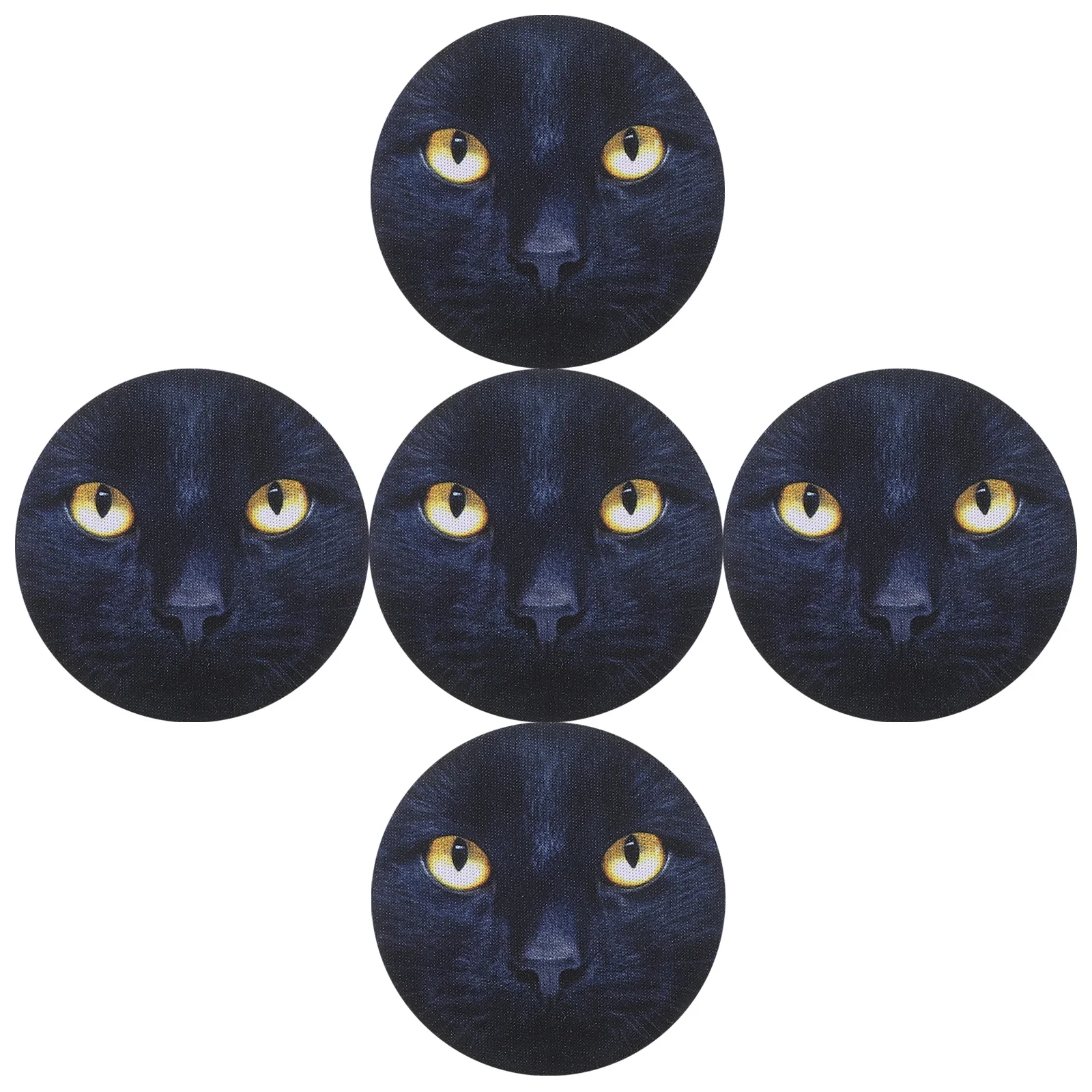 Коврики под кружки для авто с милым рисунком