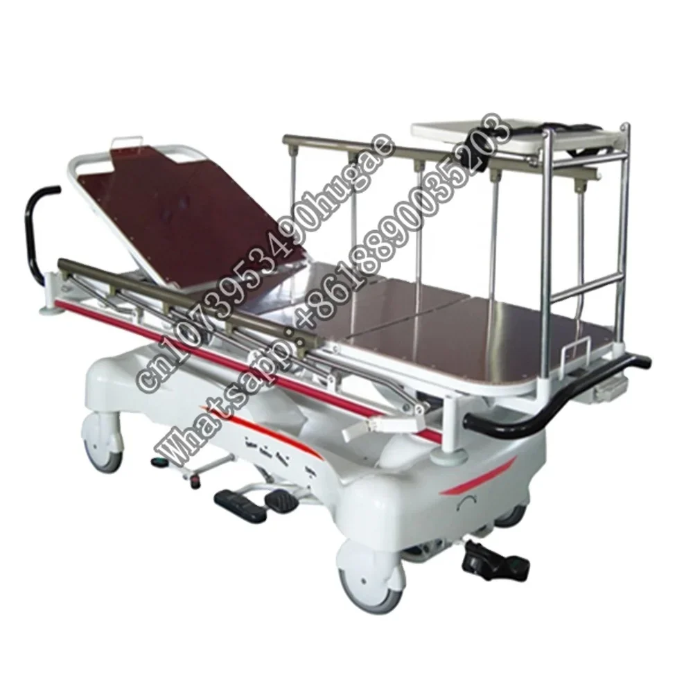 Medical ambulance emergency mobile stretcher    transfer multifunctional hospital bed