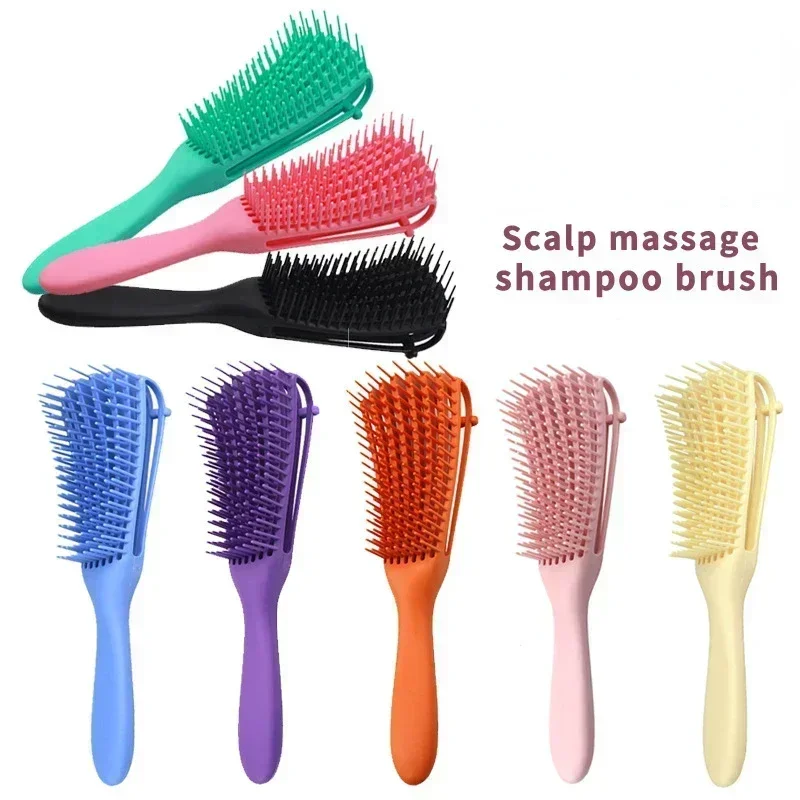 1pc Detangler Brush Women Detangling Hairbrush Octopus Curly Hair Brush Shampoo Brush Magic Hairbrush Scalp Massage Hair Comb