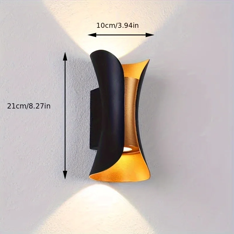 Lampada da parete in stile fattoria (1 pezzo), può essere collegata nell'alimentatore da parete, lampada da parete retrò a forma di gabbia con supporto