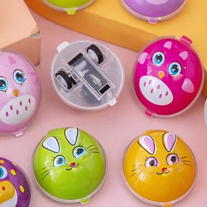 10 sztuk prezenty dla dzieci niespodzianka Mini wycofaฤ z samochodami i zwierzฤtami zabawki dla dzieci samochรณd wyลcigowy Party urodziny/Baby Shower