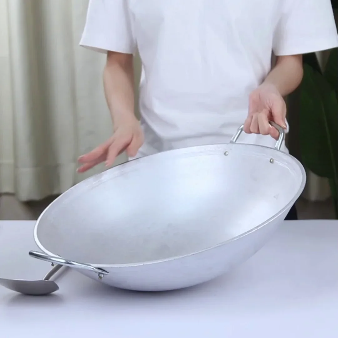 

z Cast Aluminium Wok for Gas Stove Gas Type Wok