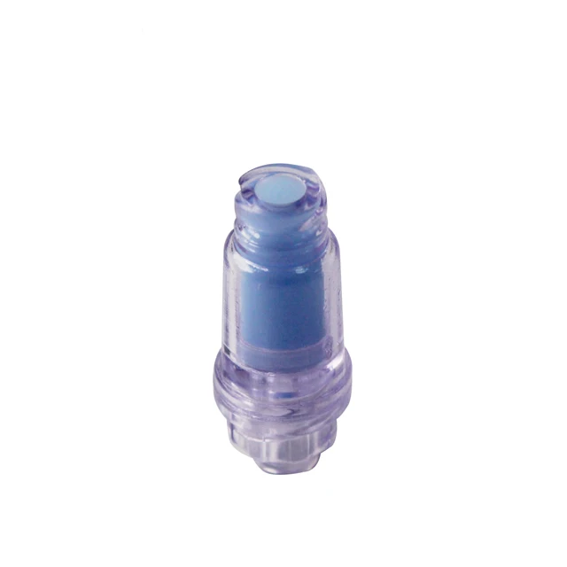 Disposable Silicone Luerlock  Connectors Spike  Free Valve Bung With Filter