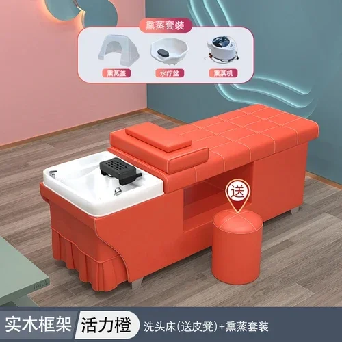 

Specialized shampoo, chair head therapy bed, constant temperature water circulation, fumigation and beauty treatment