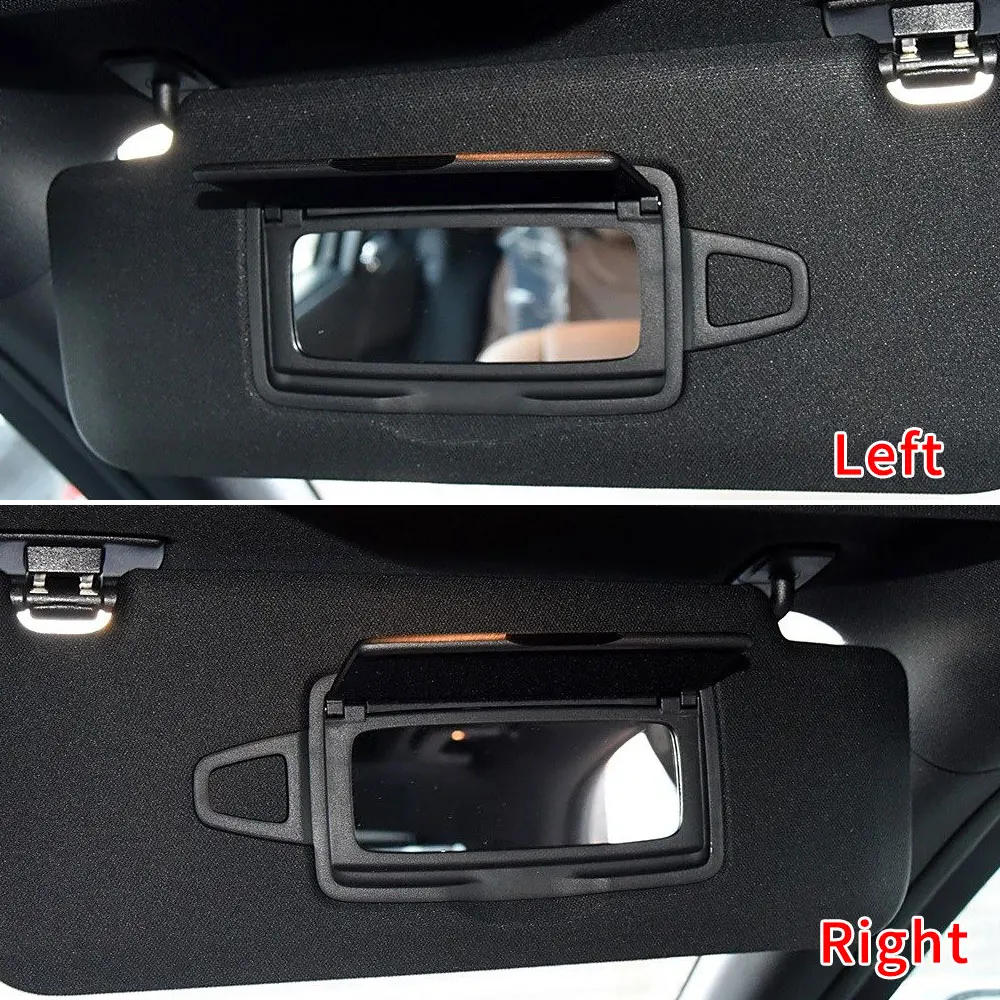 Car Interior Front Sun Shade Visor Makeup Cosmetic Mirror Cover For Mercedes Benz S Class W222  2014-2020 S300 S320 S350 S400