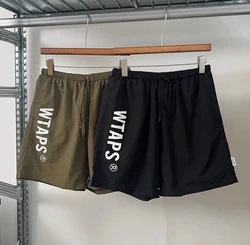 24SS WTAPS Beach shorts Nishiyamatsu Summer Outdoor nylon lightweight breathable nylon tracksuit pants