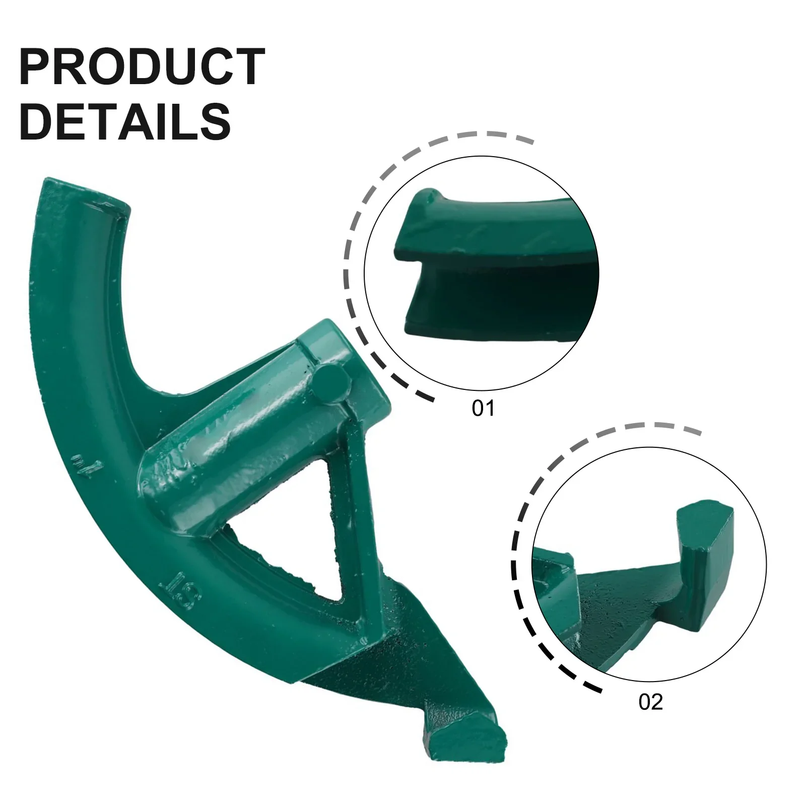 Imagem -02 - Dobrador de Tubo de Aço Manual Portátil Ferramentas de Formação de Dobra de Tubo Cabeça Dobradora de Conduíte Tubo de Fiação Ferramentas Manuais Peça