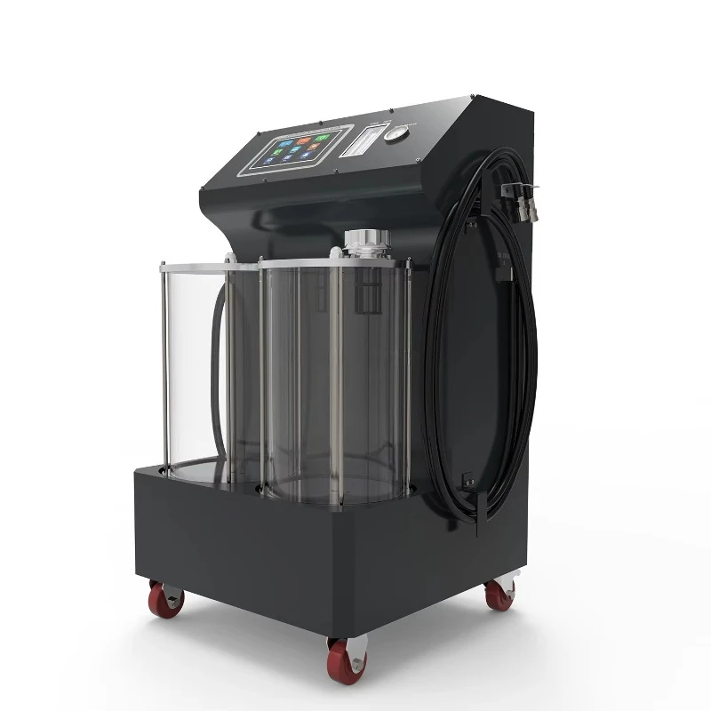 Smart Automatic ATF Changer Machine with Touch Screen, Front Window Oil Tank, Intelligent Inlet & Outlet Hose Recognition