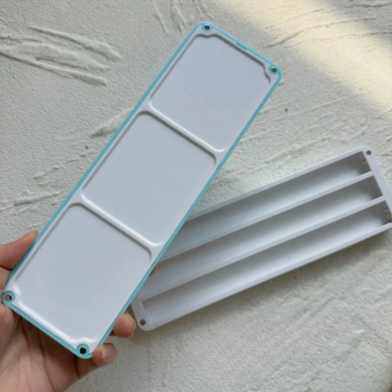 Portable Watercolor Palette Box with Removable Card Slots Stackable Paint Organizer Travel Artist Art Supplies Painting Tools