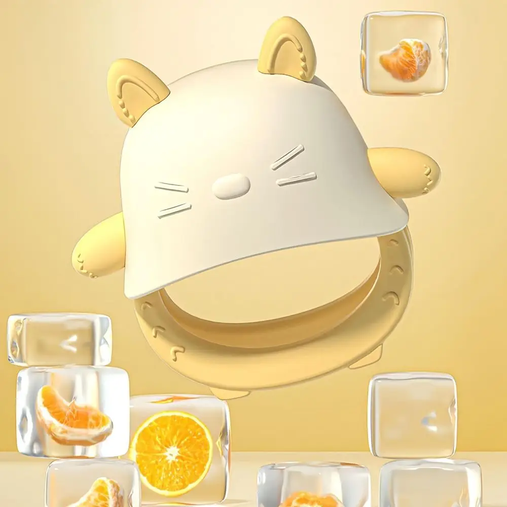 

Food-Grade SiliconeTeething Mittens with Adjustable Strap Anti-Sucking Glove Chew Soft Soothes Gum Discomfort Tooth Gel