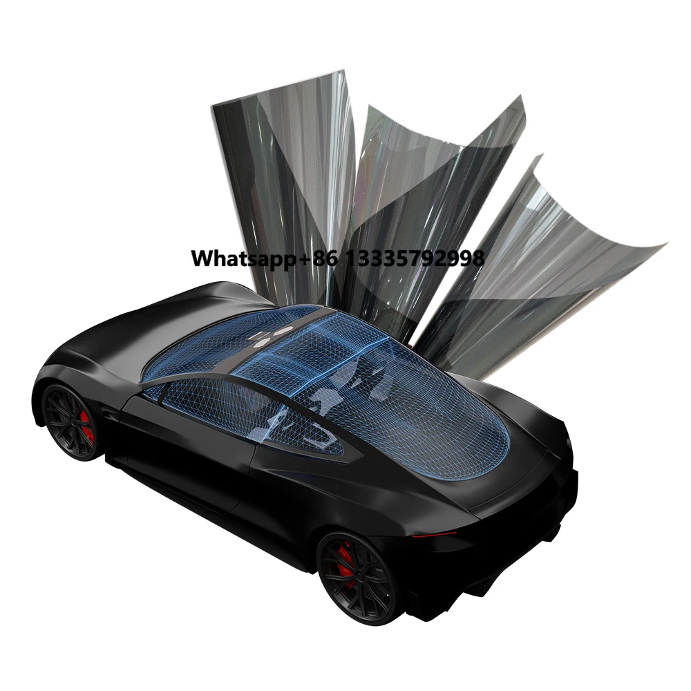 Intelligent Photochromic PET Window Film with Light Control UV Proof Windshield Car Window Tint Film Color Changing Function