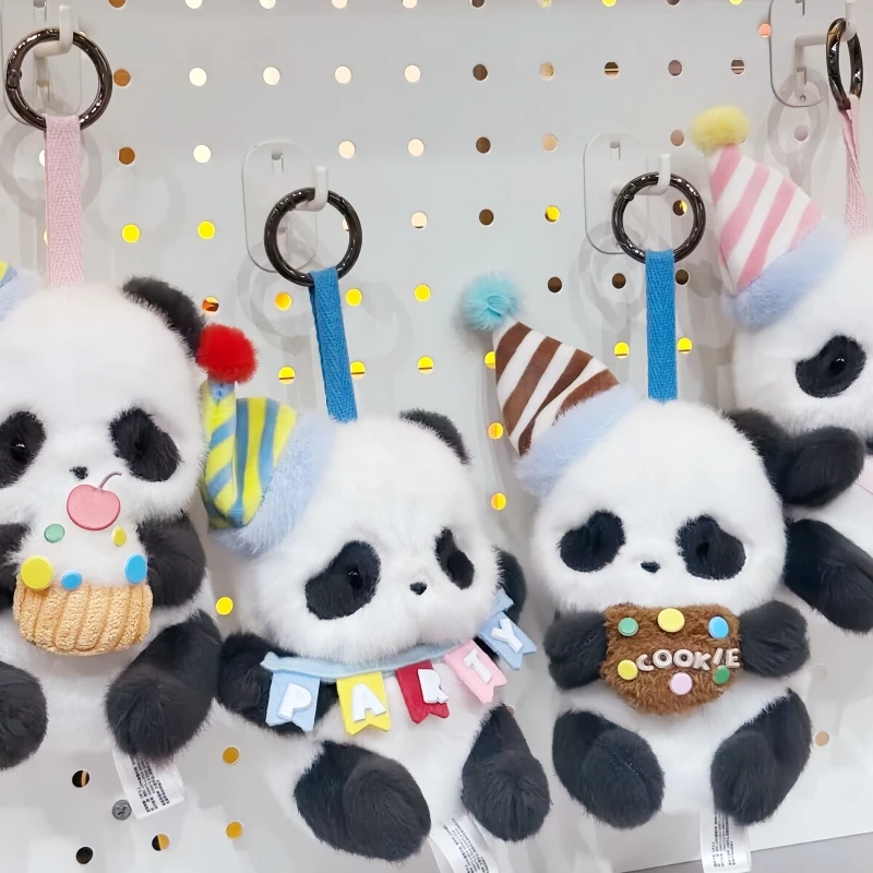 

Новая панда-ролл, толстая детская вечеринка, слепая коробка, плюшевая кукла, высокий брелок, подвеска, украшение, детская игрушка, подарок, модная загадочная коробка