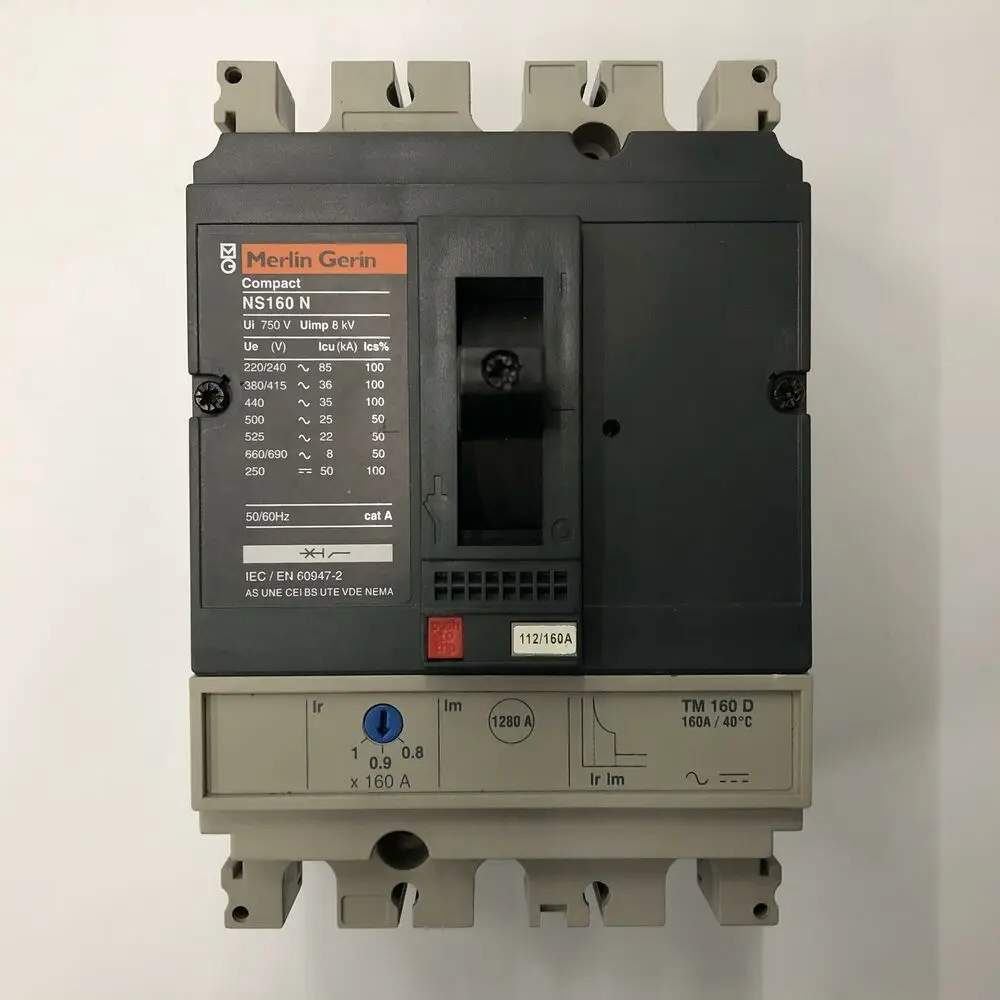 

1PCS NEW NS160N 3P 160A TM160D breaker merlin Gerin