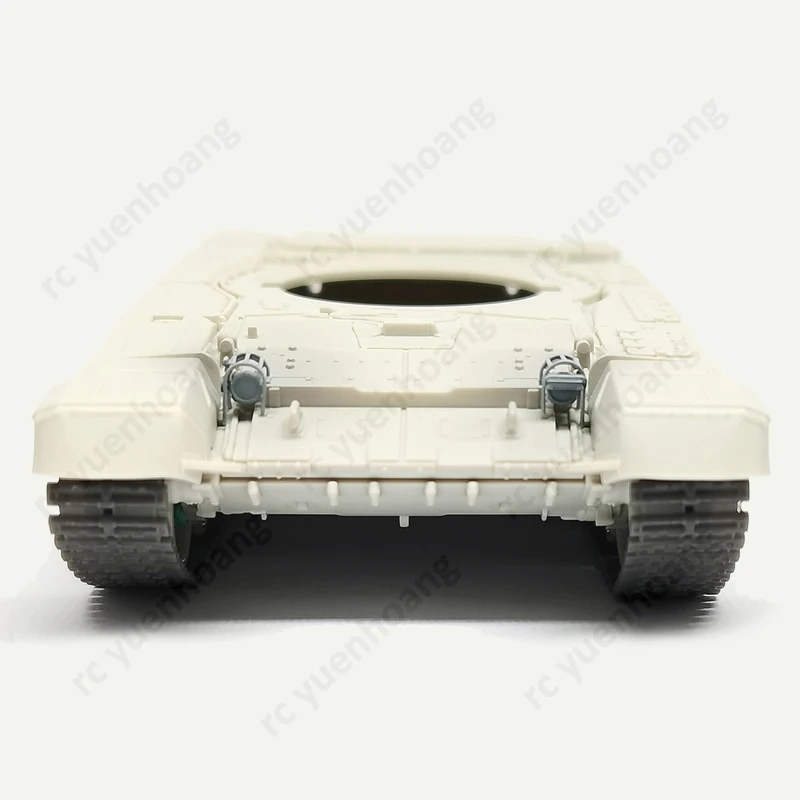 1 Juego de piezas de repuesto sin pintar con pista de simulación impresa en 3D, adorno decorativo para modelo de tanque MENG 72-007 1/72 escala T-72B3M