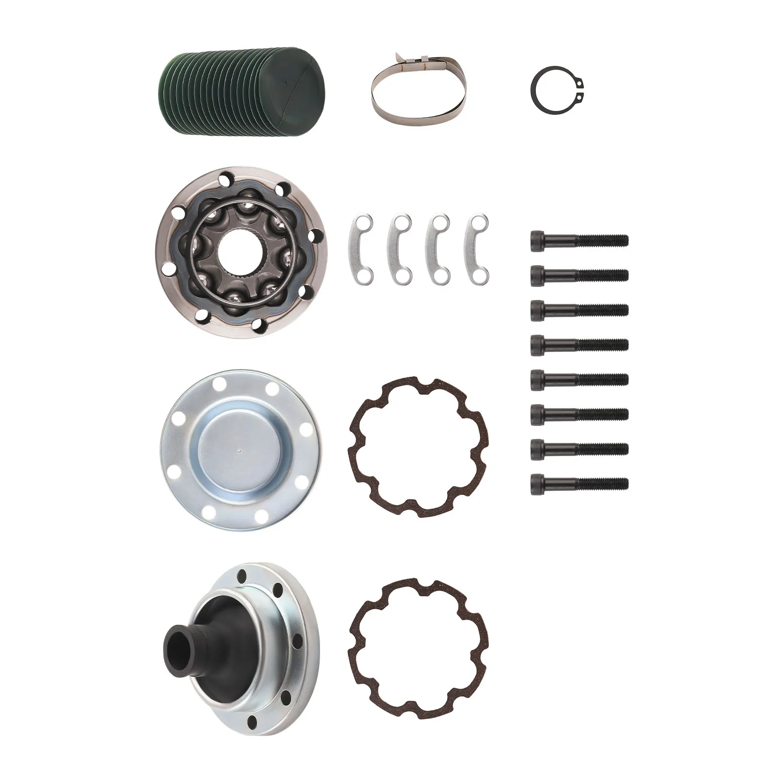 

Комплект для ремонта высокоскоростного ШРУСа для Jeep Wrangler 52123553AA 52123555AA