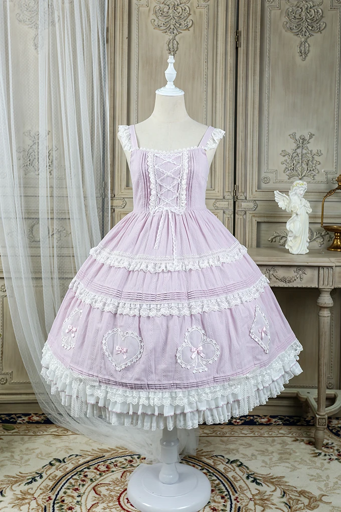 Robe caraco Lolita Alice Lace Bow, JSK, Alice Girl