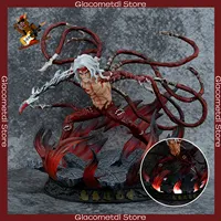 35cm  Figure Kimets u No Yaiba Gk Final Boss Ghost King Kibutsuji Muzan Action Figures With Led Light Pvc Model Toys