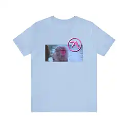 Snow Monkey Aphex Twin T Shirt 2000s Band IDM 100 Cotton