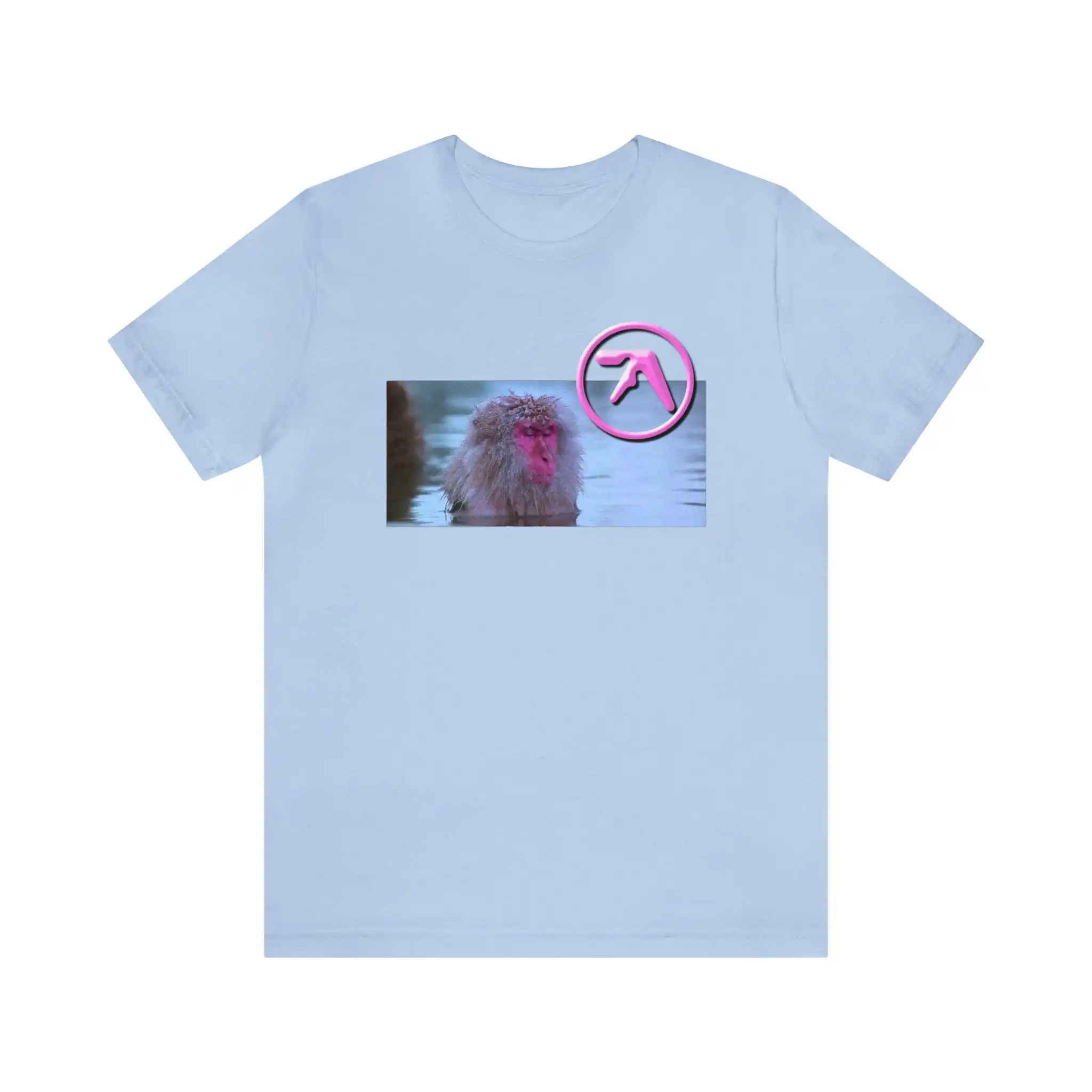 Snow Monkey Aphex Twin T Shirt 2000s Band IDM 100 Cotton