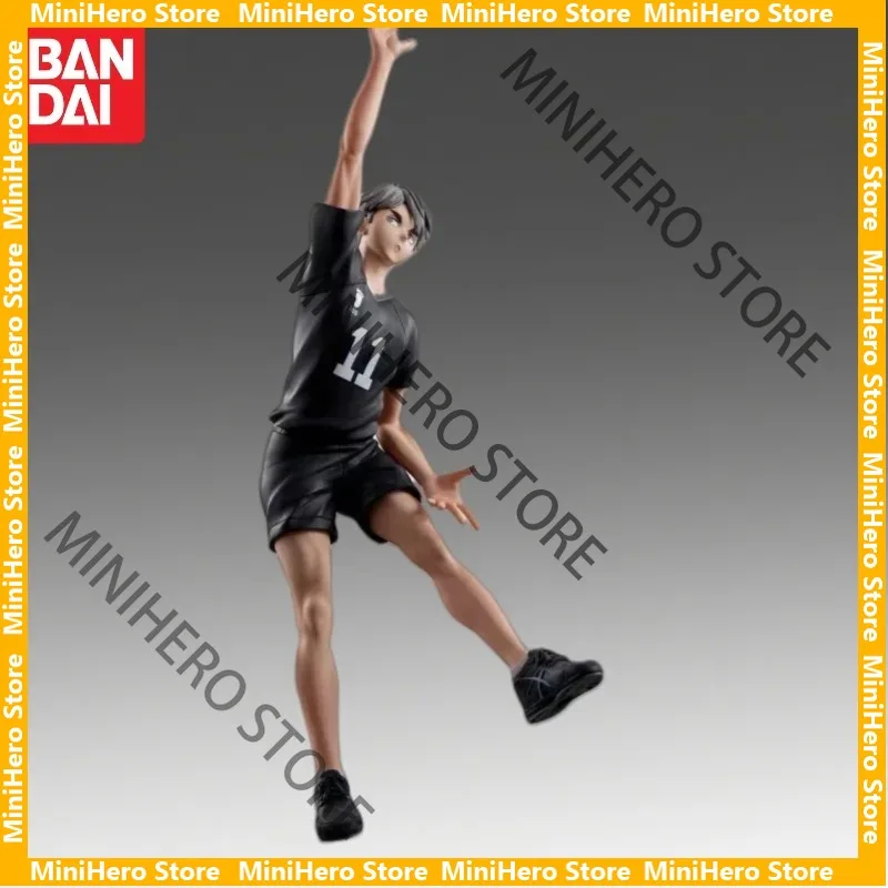 

В наличии Оригинальная фигурка BANDAI BANPRESTO Haikyuu Миа Осаму, ПВХ, 1/8, аниме-фигурка для демонстрации