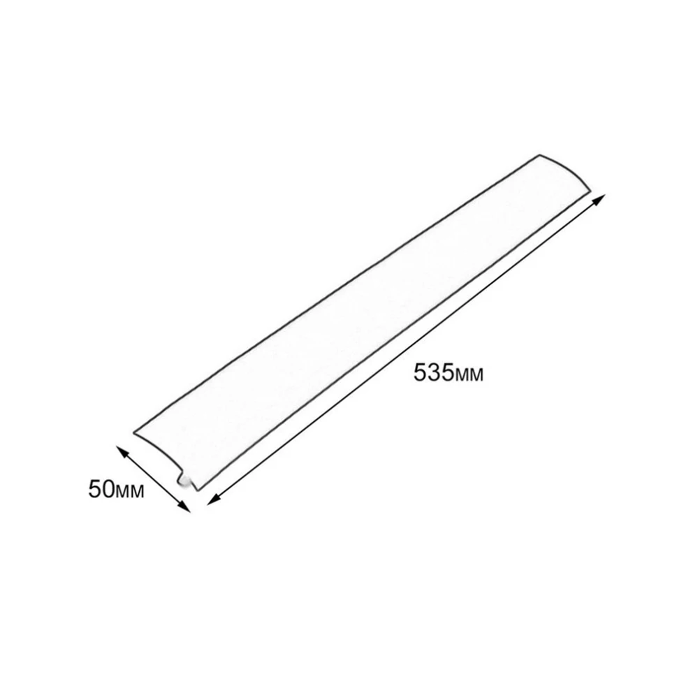 

25 Inches Silicone Sealing Tape Gap Filler for Kitchen Stove Counter Cover Anti Fouling Easy Clean Non Standard Sizes Modern