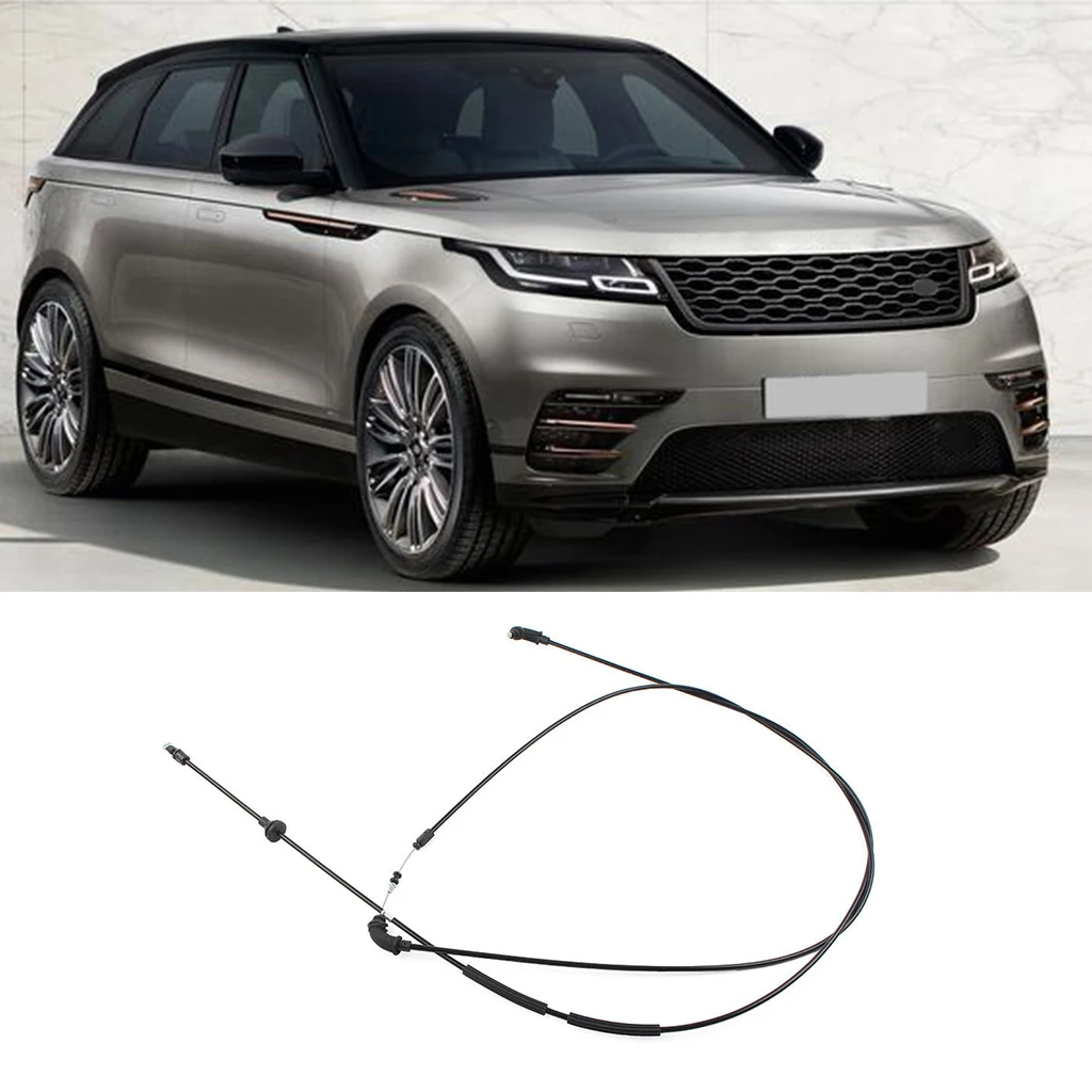 

Black Car Bonnet Lock Cable For Land Rover Range Rover Velar 2017+ LR093229