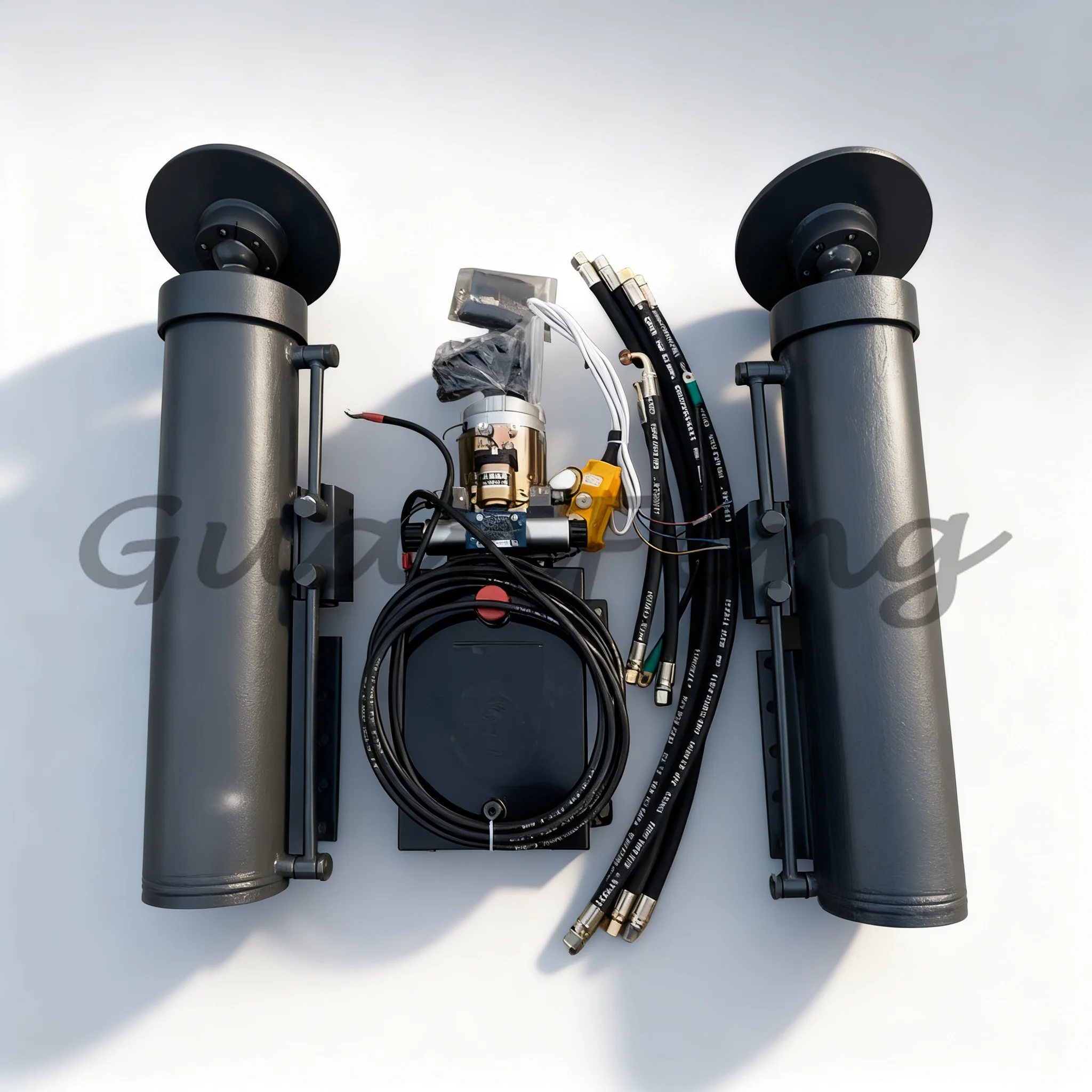 12V Hydraulic RV Stabilizer Cylinder Legs, Automatic Leveling Jack System for RV & Camper