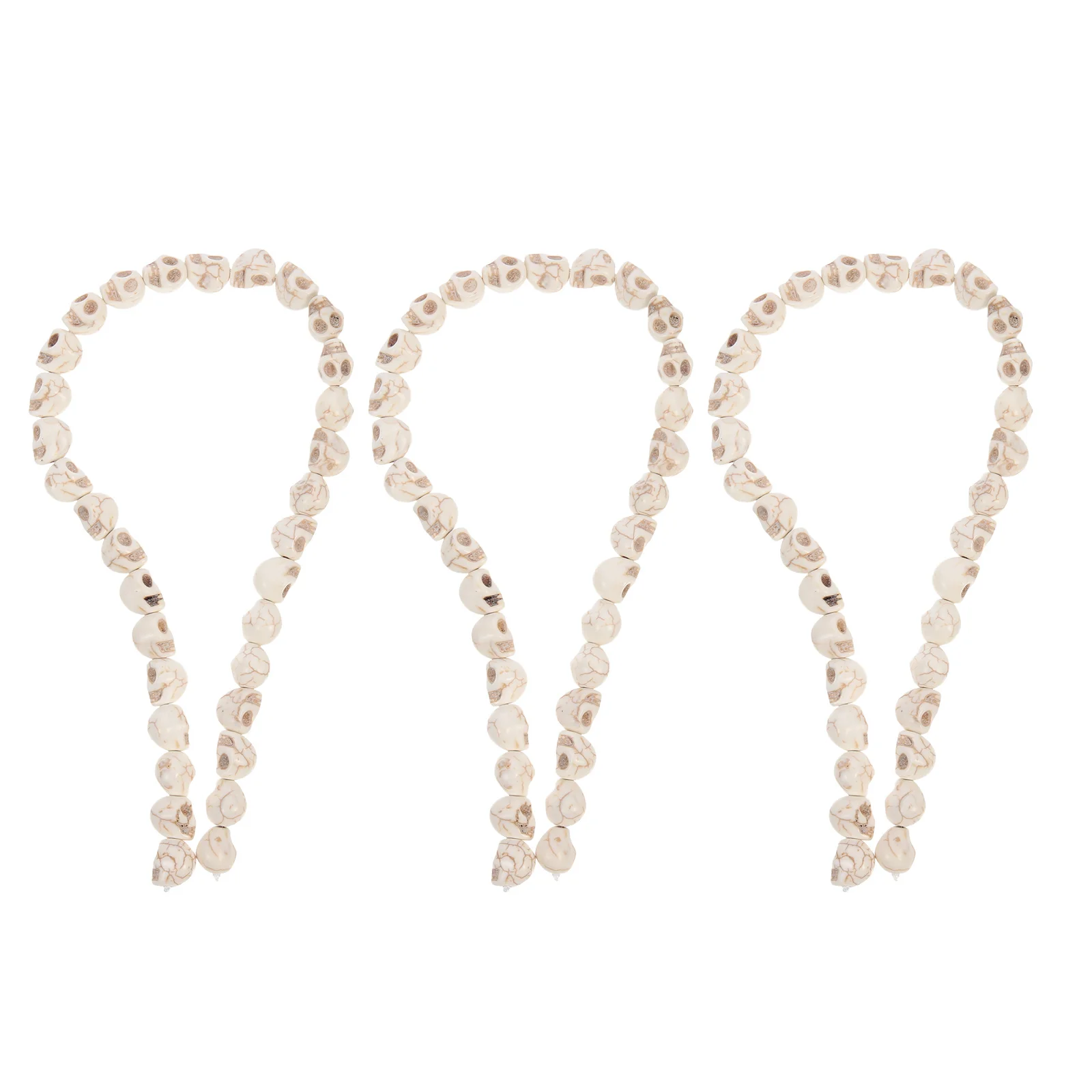 96 Stück türkisfarbenes Totenkopf-Design, lose Perlen, synthetische Charms, DIY-Schmuckzubehör, Armbandherstellung, synthetische Charms