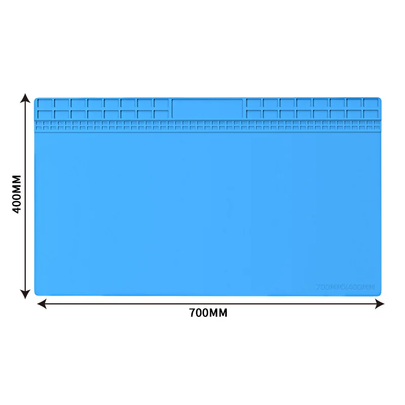 TE-713 Repair Pad Heat-Resistant Anti-static High Temperature Resistant for Soldering Station PCB CHIP IC Rework Silicon Mat