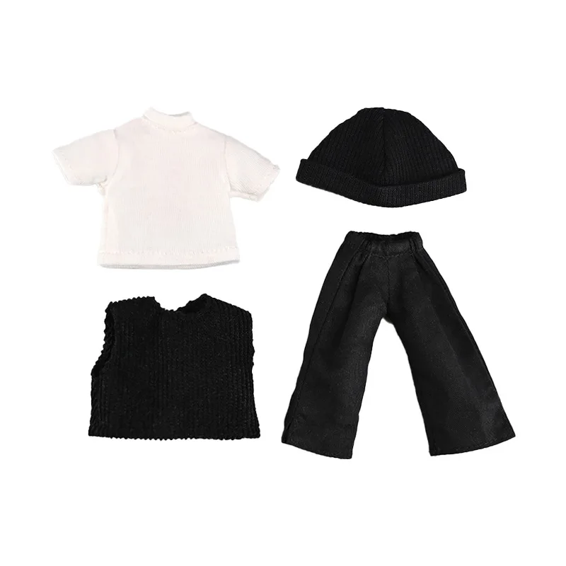 Ob11 人形ルーズフィットスーツ人形ルーズフィット Tシャツワイドレッグパンツ Ob11、モリー、Gsc、1/12 Bjd、Body9、Ymy、Ddf 人形用