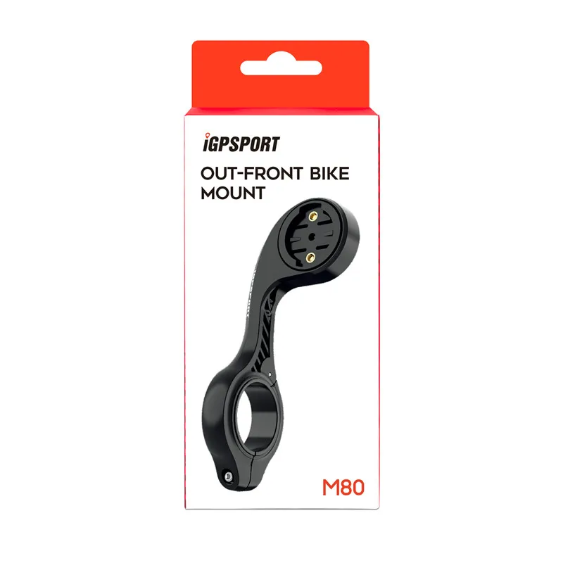 Original IGPSPORT M80 Halter Erweiterte Halterung Fahrrad Scheinwerfer Halterung Bar Radfahren Computer Für Garmin Edge BSC200 Bsc300 IGS630