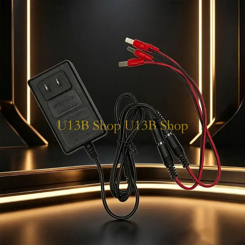 U13B 21V Compactly Battery US Plugs Wall Adapter, 5.5 X 2.5Mm Barrels Leads for Wireless Tool Battery Care, Garage Use