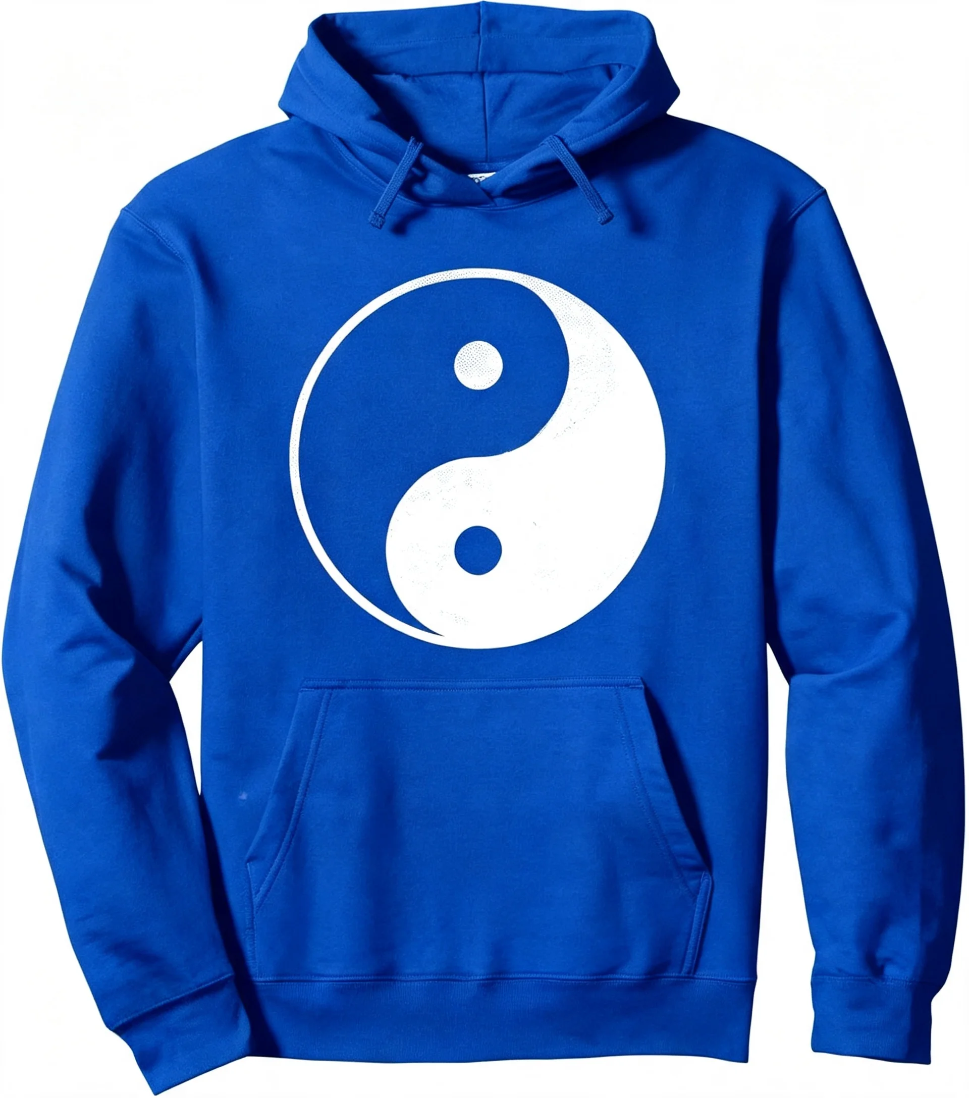 2026 Herbst Winter Yin Yang Spiritueller Distressed Pullover Hoodie, Yinyang-Design Lässiger Street-Sweatshirt für Männer und Frauen – Detail 2