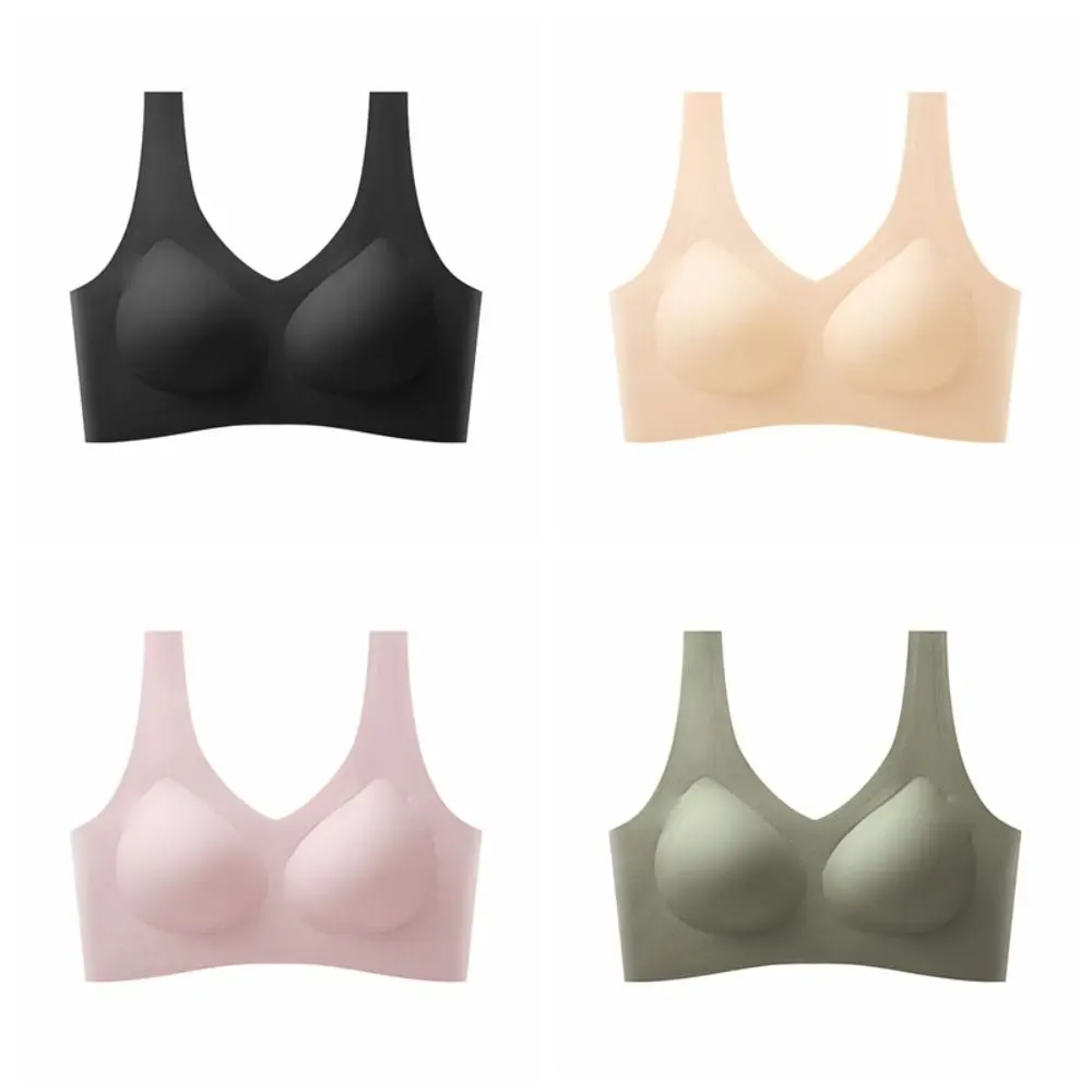 Schmeichelnder, eng anliegender, nahtloser BH, Unterwäsche, Anti-Durchhängen, bügelloser BH, stoßdämpfend, schöner Rücken, Unterwäsche für Damen, Yoga – Detail 1