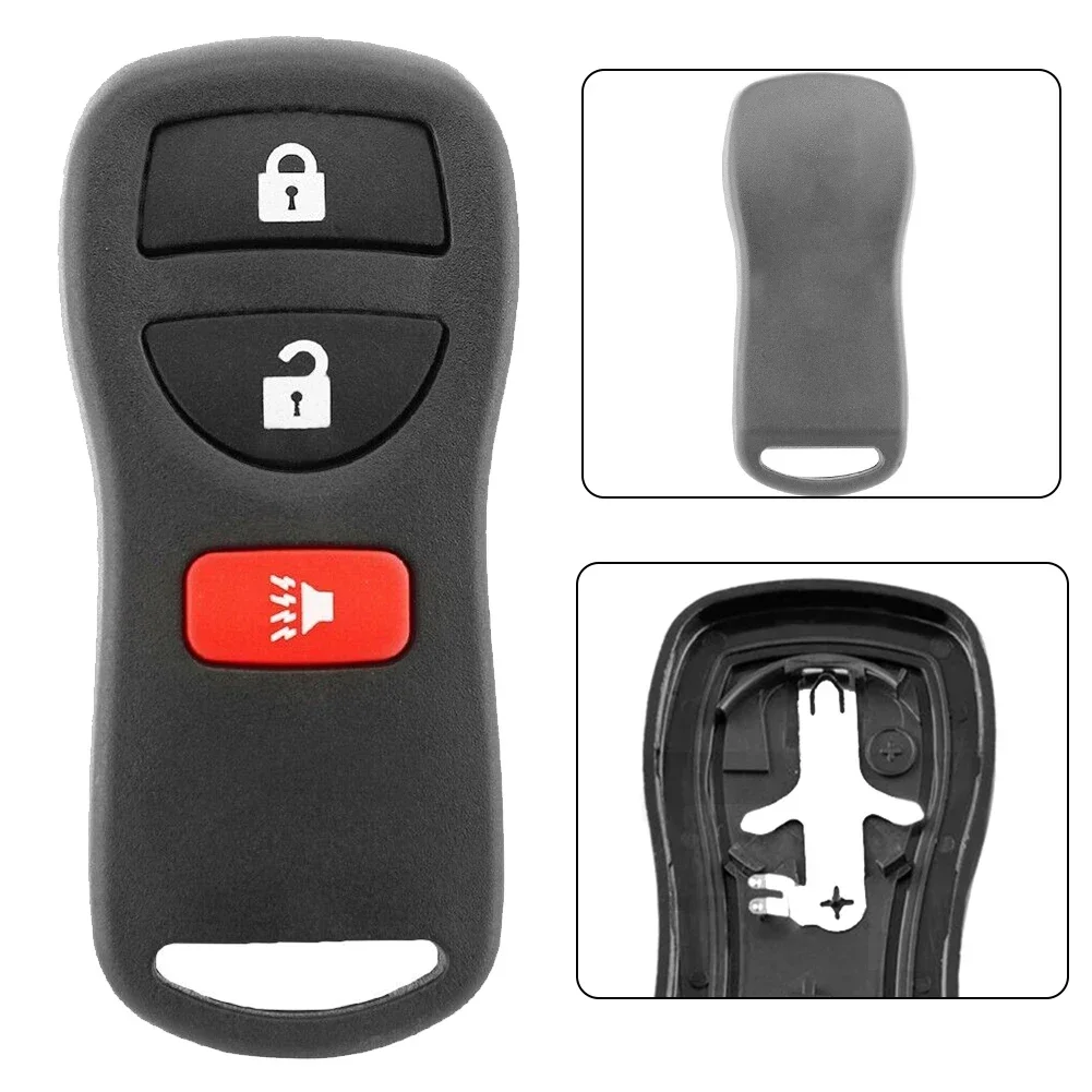 Perfect Replacement Key Shell for Nissan Tiida Nissan Maxima Durable and High Strength Remote Control Fob Black Color