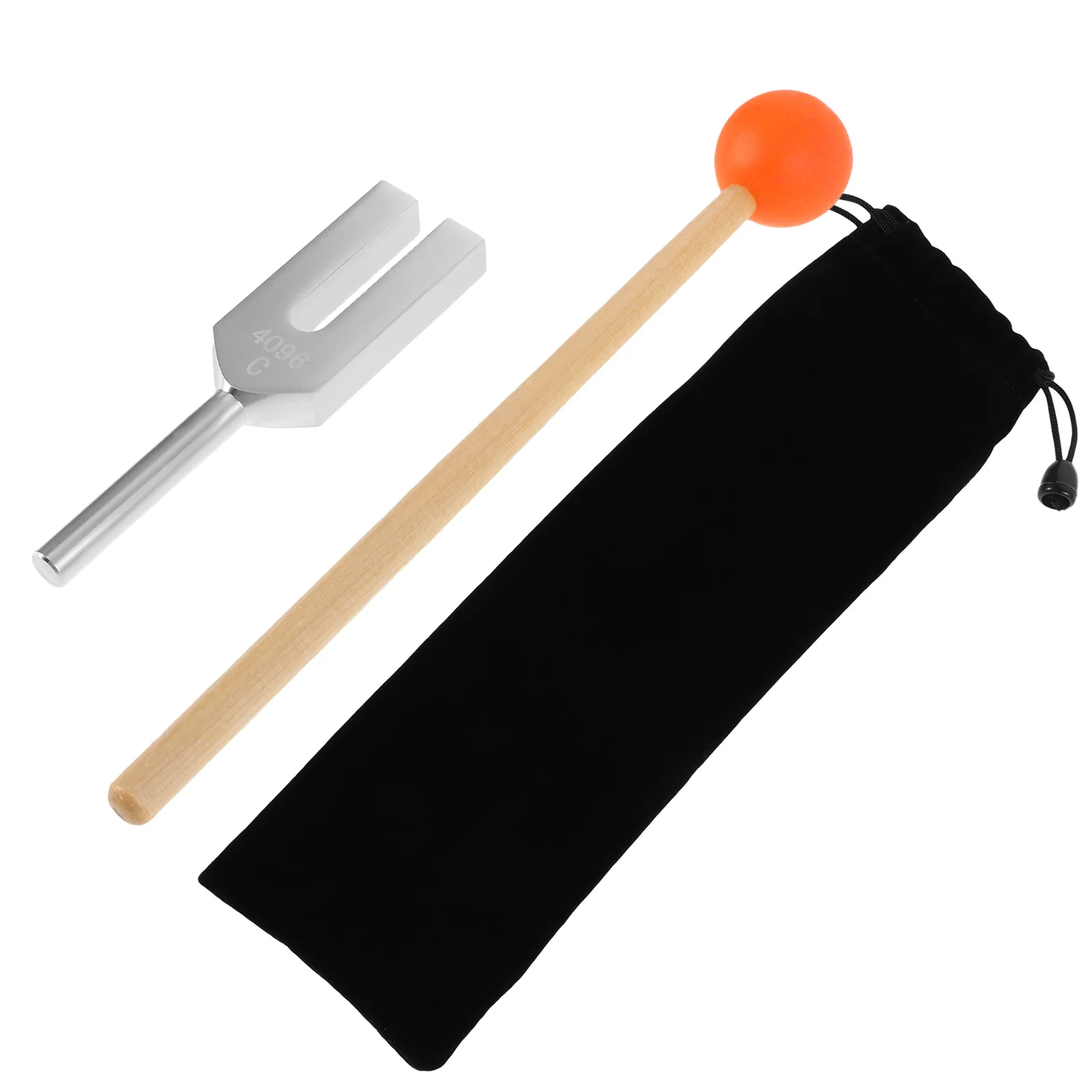 

Crystal Energy Tuning Fork 4096Hz Musical Tool Portable Sound Therapy Healing Yoga Relaxation Aluminum Alloy Durability