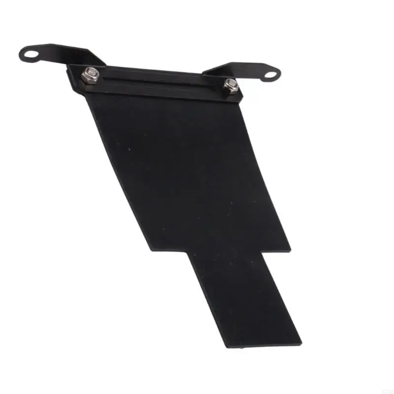 M76E Rear Section Mudguard Plate Bracket with Mounting Support, Black for Maintenance