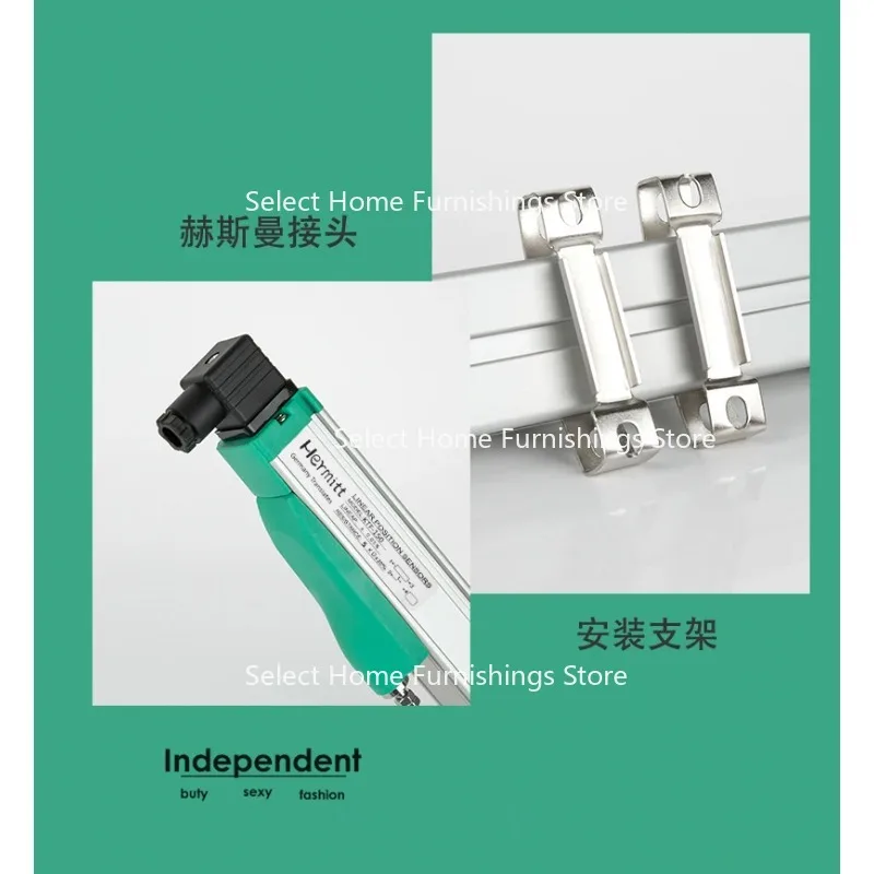 

apply to KTF-300 400 500 650 700 750 800mm Travel Slider Transducer PKM Linear Potentiometer Displacement Measurement Ruler 1PC
