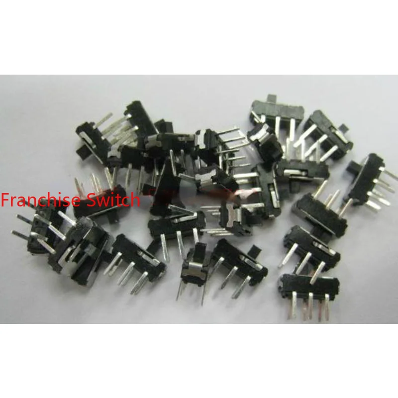 10PCS High-quality Miniature Toggle Switch Sliding  6-pin Plug-in 9*3.5 Environmental Protection