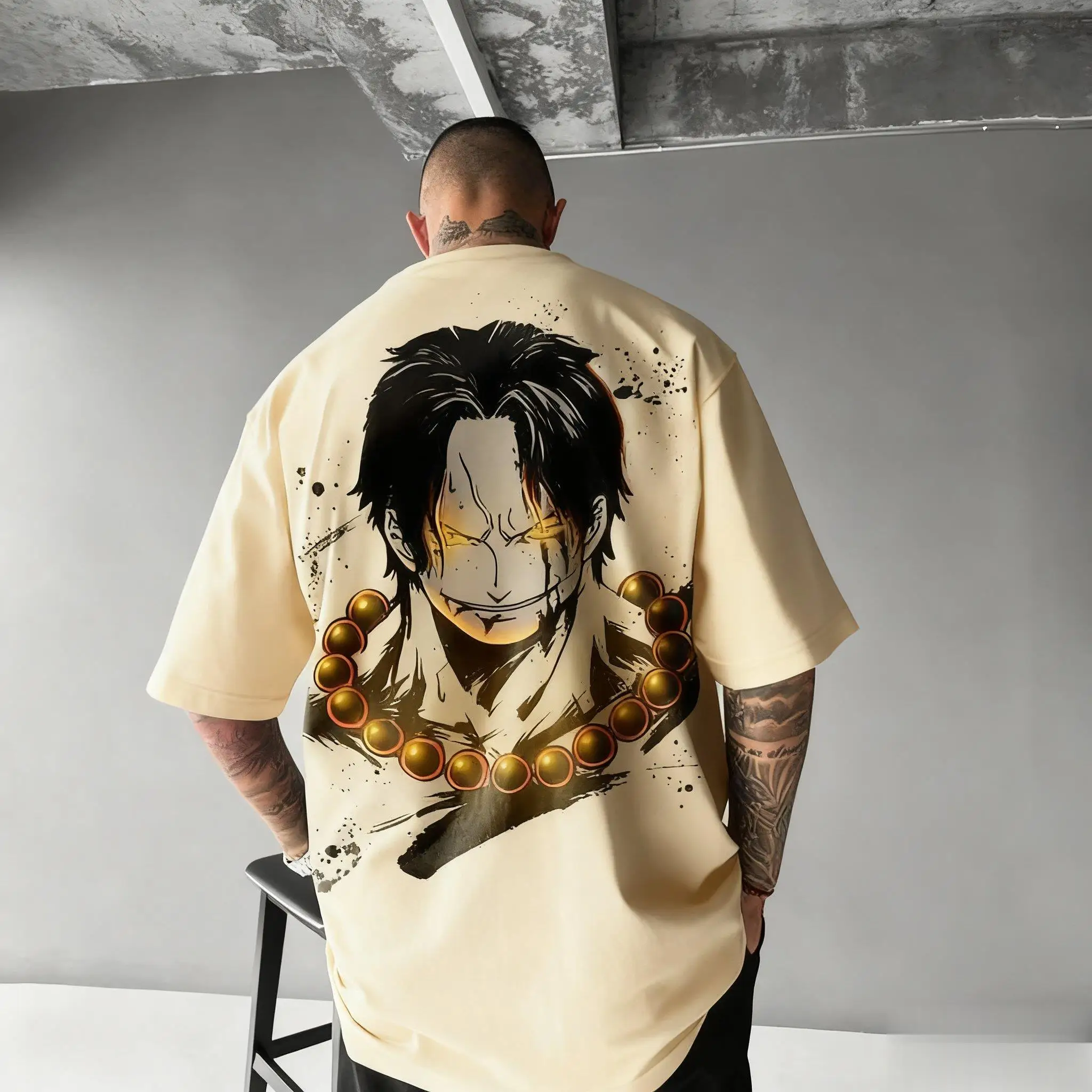 Nieuwe Zomer Mode Een Stuk Anime Print T-shirt Mannen Vrouwen Oversized Casual Korte Mouw Grafische Tee Tops Y2k Kleding Unisex