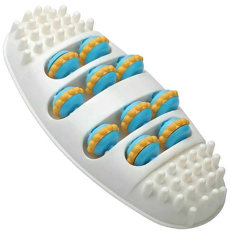 المحمولة لتخفيف آلام القدم الأسطوانة التهاب اللفافة الأخمصية مدلك للأنسجة العميقة تصميم مدمج للاستخدام المنزلي والمكتبي اللفافة الإصدار #5