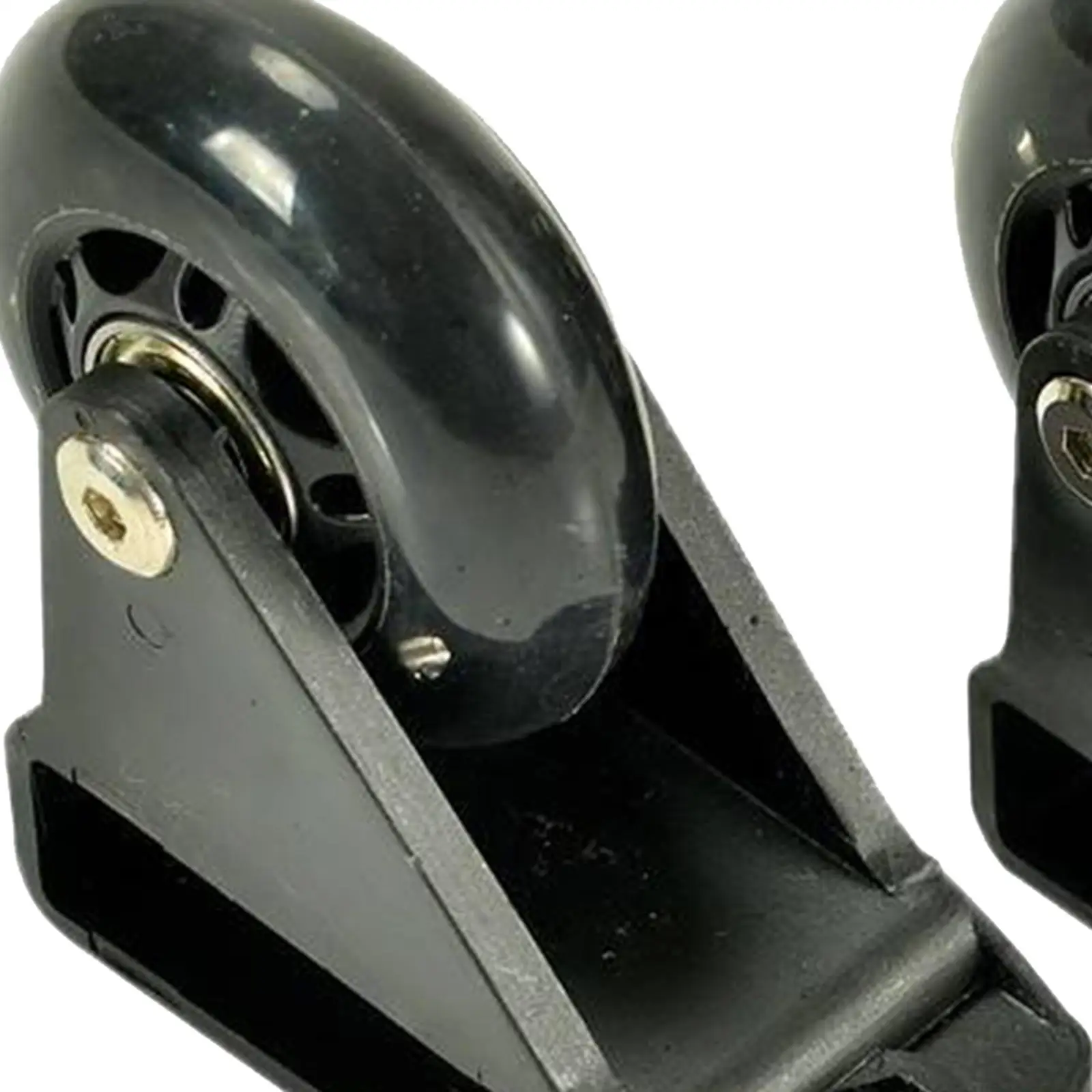 2Pcs Ladder Leveling Casters Convenient Heavy Duty 330 lbs Capacity Portable Ladder Caster Extension for Workbench Shelves