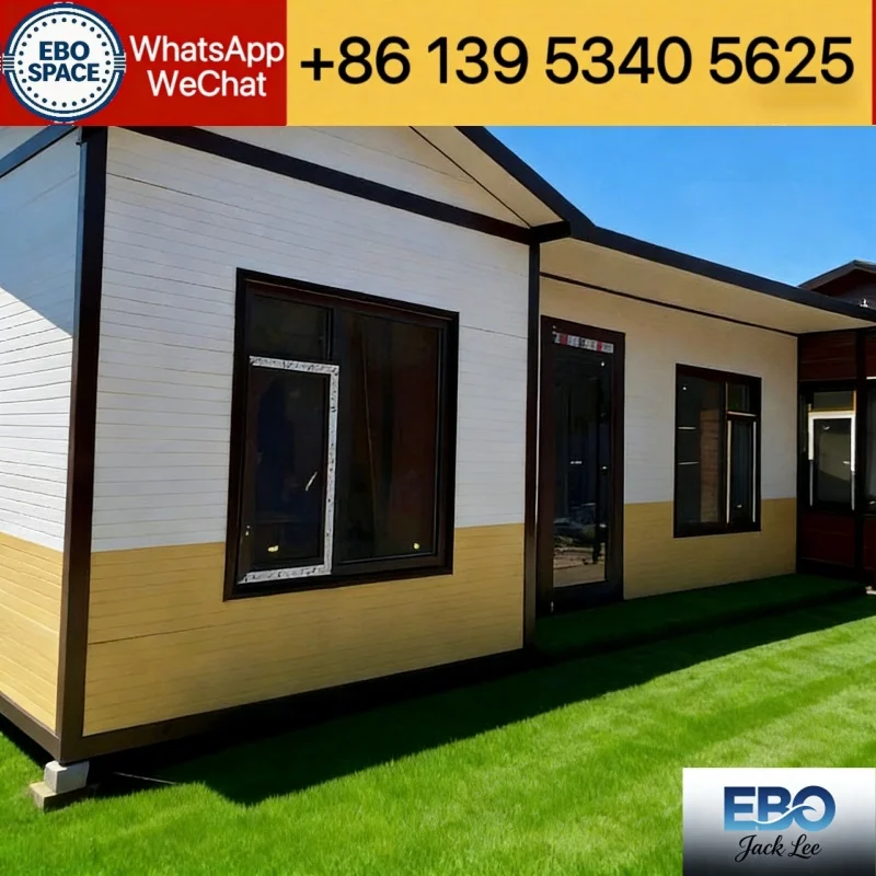 Expandable Container Villa House Eco Material Modular Fast Build for Global Housing Project