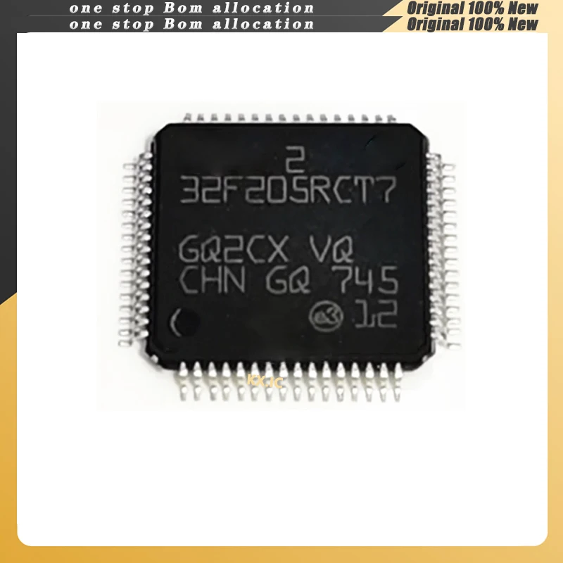 5PCS/LOT  STM32F205RCT7  STM32F205  M32205RCT7  QFP-64  Stock NEW Original