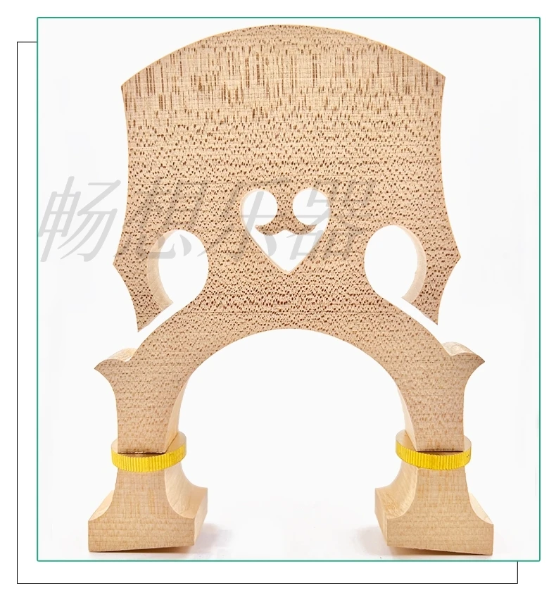 1pcs cello bridges AA grade maple 4/4 3/4 1/2 1/4 1/8 Belgium style French style Adjustable Replace Cello bridge part accessorie