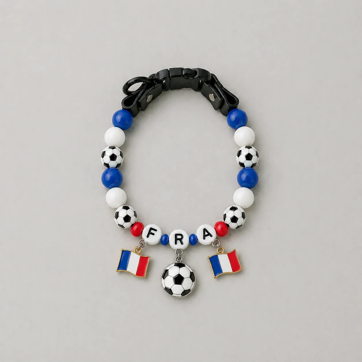 Collar de fútbol para perros y gatos con pulseras协调adas